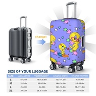 Tweety Bird Elastic Luggage Cover ，trolley case Travel Suitcase Protective Cover ，18-32 Inch Thick D