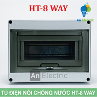 Tủ điện phân phối chống nước HT-8 WAY chuẩn IP65 (HT Series) - Waterproof Power Distribution Boxes H
