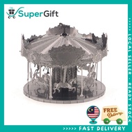Carousel 3D Metal Puzzle Craft Puzzle 3D Besi