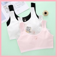 Girls Underwear Developmental Pure Cotton 12-Year-Old Big Children Small Vest First Stage 13-Year-Ol