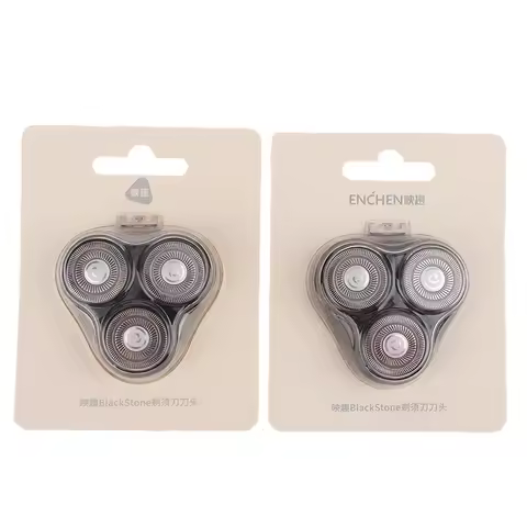 Shaver Head For Enchen BlackStone / BlackStone Pro Electric Shavers Dual-layer Blade Steel Blade Hea
