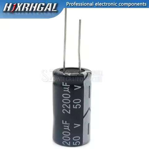 5PCS 50v2200uf 2200uf50v 16*31 50v 2200uf 16x31 Electro Electrolytic capacitor