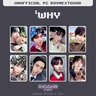 1pcs - [BOYNEXTDOOR] WHY UNOFFICIAL PHOTOCARD [1]