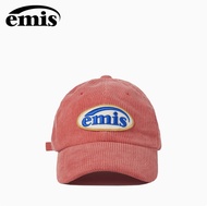 Watermelon redพร้อมส่ง/ หมวก EMIS CORDUROY CAP หมวกผ้ากำมะหยี่ที่มี