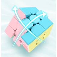 Cube 3x3 MoYu Meilong Stickerless macaron Original Cube Puzzle Card