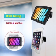 On Wall Mount Bracket Stand for iPad Mini 7 A17 Pro / Mini 6th 8.3", Mmini(5th,4th,3th 2th,1 th,Gen.