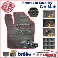 Breko Hexagon High Quality Car Floor Mat and Carpet (5 Seaters) Compatible With BMW iX1 2023-2025