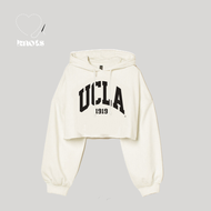 UCLA Crop Hoodie Sweatshirt - HM