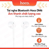 Tai nghe có dây Hoco DM6 jack1 3.5mm - Mic Rõ Âm Thanh Ấm dài 120cm