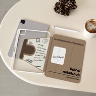 Fold Tablet Cases for Samsung Tab A8 A9 S6 Lite S7 FE S8+ S9 S10 FE A9+ Rotating Tablet Cover Skin