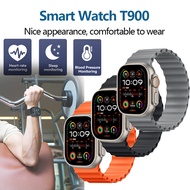 T900 Smart Watch8 45mm Full Touch Smartwatch Male Bluetooth Call  Wireless Charging Smart Watch