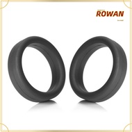 ROWANS 3Pcs Rubber Ring, Thick Flat Flexible Luggage Wheel Ring, Durable Silicone Elastic Stretchable Wheel Hoops Luggage Wheel