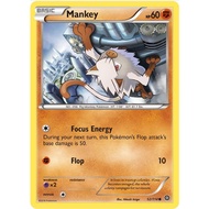 [Pokemon TCG Card] Mankey - 52/114 - Common