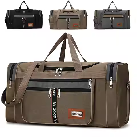 Gym Duffle Bag Travel Duffel Bag, 60L/28″ Large Duffle Bag Waterproof Duffel Luggage Sport Travel We
