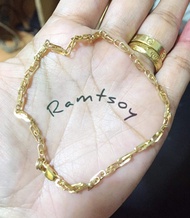 10K PURE GOLD FILLED BRACELETS