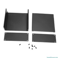 jenniferagg.my Aluminum Project Box DIY Electronic Box Project Black Enclosure Case Small