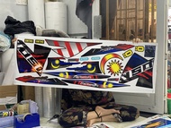 tem rời dán xe winner X 150 mẫu cờ malaysia