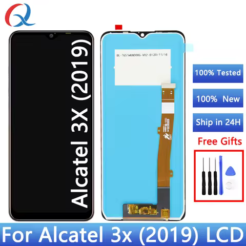 5048Y Display Lcd For Alcatel 3x (2019) Mobile Phone Lcd Replacement Parts For Alcatel 3x (2019) Lcd