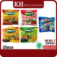 [25pcs x 2.5g] Jack n Jill Dynamite Candy Gula Gula Dynamite Cloud 9 Candy Dynamite Chews Choco Mint