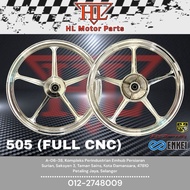HL RIM SPORTRIM 505 RIM FULL CNC HONDA RS150 / RSX Y15ZR LIMITED EDITION HL MOTOR