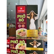 Vifon beef pho, box of 30 packs, always fresh, Thai Ha