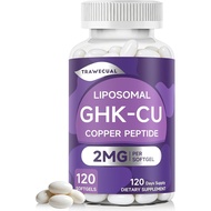 GHK-Cu Peptide Hair Softgels – 2mg GHK-Cu with Liposomal Delivery – Beauty Support for Skin, Hair & 