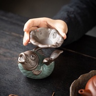 Every year creative tea pet s Ge kiln opening pie Every year More creative tea pet Ornaments Ge kiln