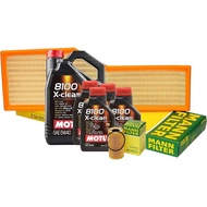 Newparts 9L 8100 XCLEAN 5W40 Filter Motor Air Oil Change Kit 911 Carrera 4 3.4 for 911 3.4L H6 Carre