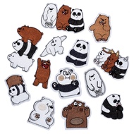 We Bare Bears Patch DIY Sew/Iron on Embroidery Badge Patches