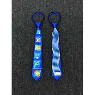 FK | Windows7 Medieval Vintage Microsoft Elements Tie Niche Texture Men Women Wear Matching Gifts Ac