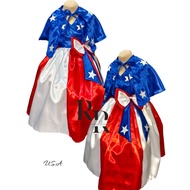 United Nation Gown For Kids /United Nation Costume /Actual Photo
