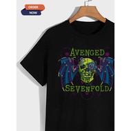 KLATEN T-SHIRT AVENGED SEVENFOLD DISTRO TSHIRT AX7/ METAL BAND/ DISTRO T-SHIRT/ MOTIF DESIGN/ DTF/ P