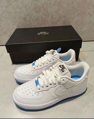 Nike Air Force 1 07 lx"photochromic"變色龍 熱感應 低幫 板鞋 女款 白藍粉