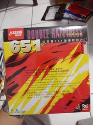 KARET BET TENIS MEJA BINTIK DHS 651