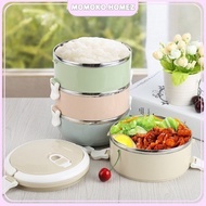 3 & 4 Tiers Lunch Box With Multi-Color Carrier Food Container Food Box Mangkuk Bekas Lauk Kotak Nasi