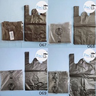 Cap Orang Kuat Plastik Telinga/Singlet Bag (Nipis) 9x12/10x13/16x19/20x24 Hitam 黑纸袋/黑塑料袋