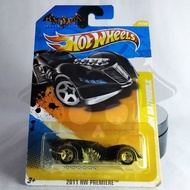 DIECAST HOTWHEELS FANTASY CARS ARKHAM ASYLUM BATMOBILE, HOTWHEELS BATMOBILE