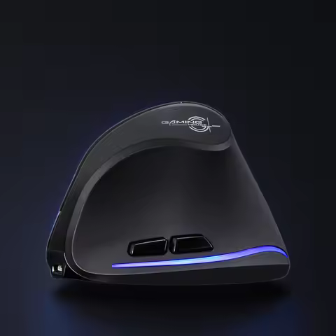 Lefon 2.4G Ergonomic Mouse Vertical Wireless Mouse Rechargeable Gaming Mice for PC Laptop MacOS Offi