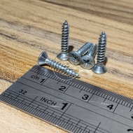 SCREW fh FAB 6X3/4 LENGTH 2CM SCREW F+AB TAPPING TAPING SCREW 6 X 3/4 2 CM FLAT PLUS SCREWDRIVER 20M