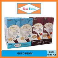 Glico Pejoy Vanilla Hokkaido Milk / Belgian Chocolate 1 Pack x 10 Pcs