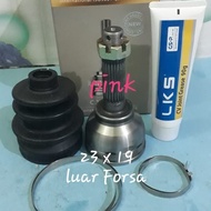 (PINK) CV Joint Luar As Roda Depan Luar Suzuki Forsa