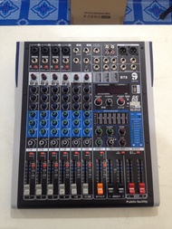 Mixer มิกเซอร์ เครื่องผสมสัญญาณเสียง audio-nine Hot Rock BT8 8 Channel USB Record MP3 Player EQ 3 Ba