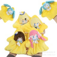 4ประเภท Hatsune Miku รูป Plush Starry Night Plush จี้ Kawaii การ์ตูนหุ่น Vocaloid Hand Finger ตุ๊กตา