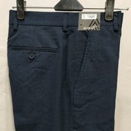 TERLARIS CELANA BAHAN KERJA PRIA ALISAN SLIMFIT HITAM BAHAN BARTON PANJANG MURAH!!! MURAH