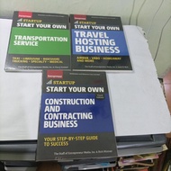Imported book startup start your own (construction and Contracting business, transportation service,