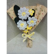 DAISY BOUQUET CROCHET || CROCHET FLOWER BOUQUET || GRADUATION GIFT || FLOWER GIFT ||