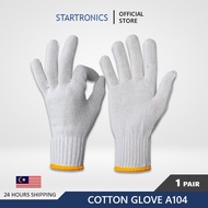 Multipurpose Cotton Knitted Hand Safety Glove / Cotton Glove / Batik Sarung Tangan 104