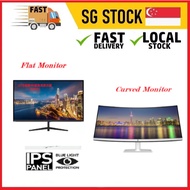 👍CHEAPEST!👍 Straight Curved monitors 24/27/32 Inch Full HD 60Hz Led Gaming Monitor High Refresh Rate Surface Wide View