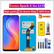 For Tecno Spark 6 Go LCD Original Digital Touch Screen Display/ LCD Tecno Spark 6 Go