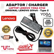 Lenovo Yoga C740 USB-C Original Laptop Charger Adapter - Lenovo Yoga C740 Adapter - Original Lenovo 